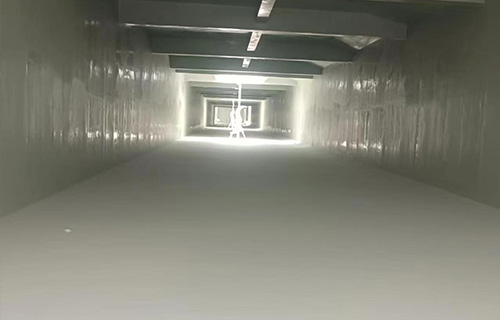 山西运城市城东污水处理厂喷涂聚脲防腐